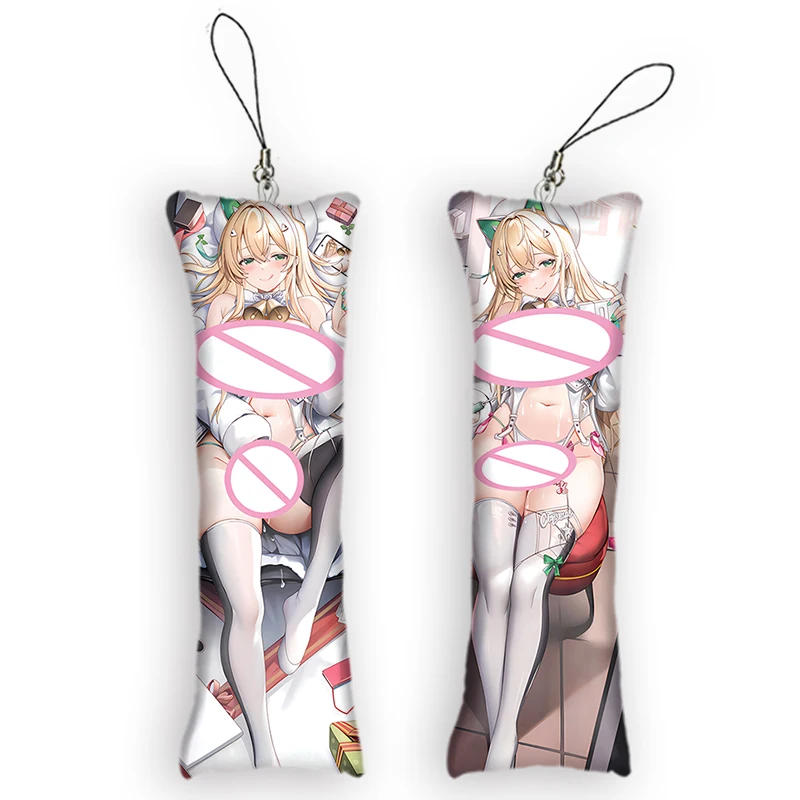 

Goddess of Victory Nikke Key Chain Cute Anime Pendant Keyring Accessories Mini Dakimakura Body Pillowcase Otaku Keychain Pendant