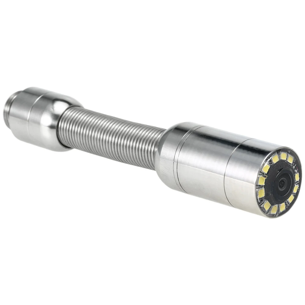 23mm 파이프 하수구 검사 카메라 방수 배수 파이프 라인 검사 교체 카메라 (보호 헤드 커버 스크루 드라이버 포함)