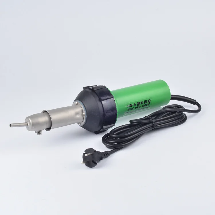 

F50 1600W 220V Plastic Hot Air Welding Gun Torch With Nozzle Roller Plastic Welding Machine Heat Gun Kit Welder For Bumper PVC