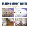 Shoe Whitening Cleanser Deep Cleaning Brightening Remove Yellow Stains Maintenance of Sports Shoe Edge Decontamination Cleaner 4