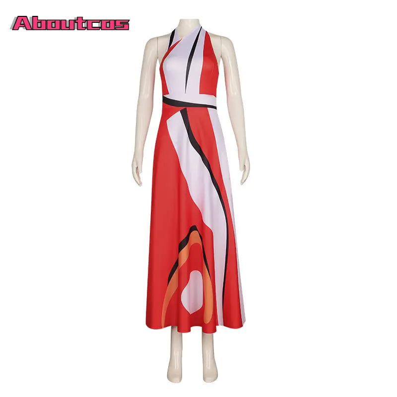 

Aboutcos Knives Out‎ 2 Andi Cosplay Dresses Glass Onion A Knives Out Mystery Costumes Women's Evening Dress