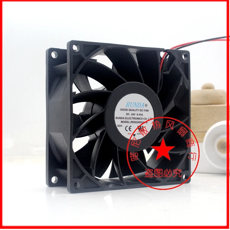 Ventilateur 24V 9cm Avec Radiateur – Pour Refroidissement Machine à Souder – Silencieux Et Efficace