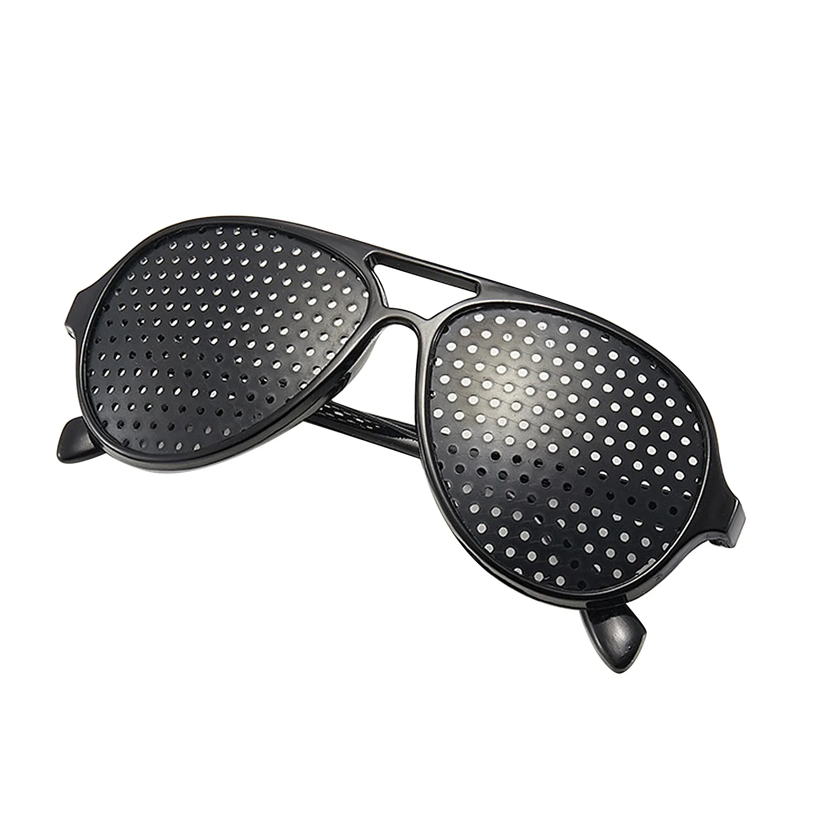 Vision Care Wearable Corrective Glasses Improver Stenopeic Pin Hole Glasses Anti-fatigue Eye Protection pinhole glasses