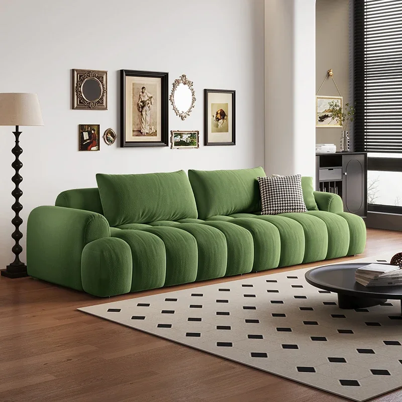 

Relaxing Lazy Living Room Sofas Comfortable Reclining Modern Luxury Nordic Sofa Soft Puff Woonkamer Banken Home Furniture