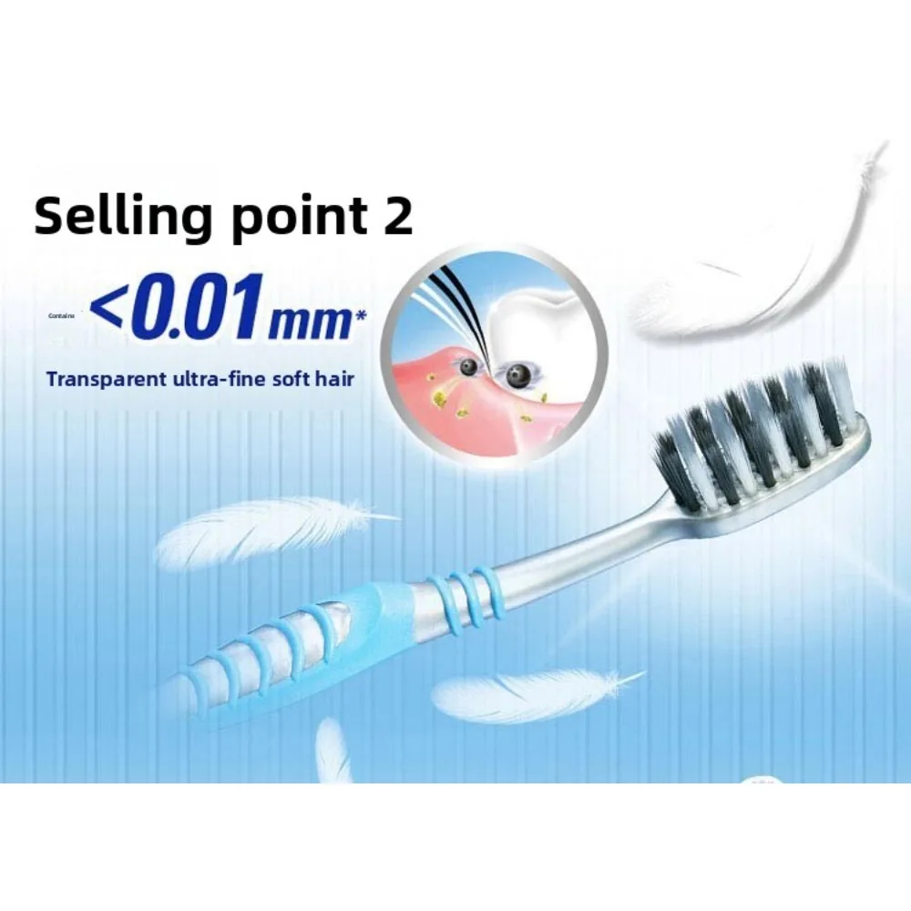 5Pcs Colgate Soft Toothbrush Ultra Clean Bristles Manual Brush Uses for Fresh Breath Gentle Cleaning Travel Home Use