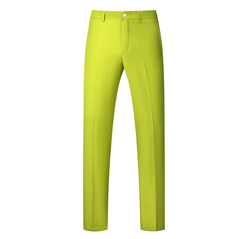 men pants Light Gree Middle Waist 25 Color Choice Asian Size M-6XL