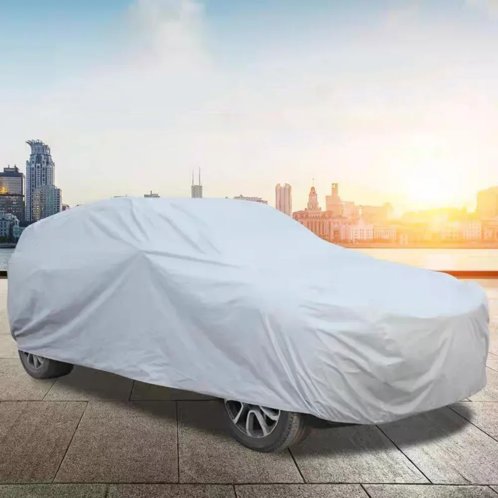 Car Cover Outdoor Protection Full Exterior Snow Cover Dustproof Universal for Sedan Scratch-Resistant Sedan Suit SUV