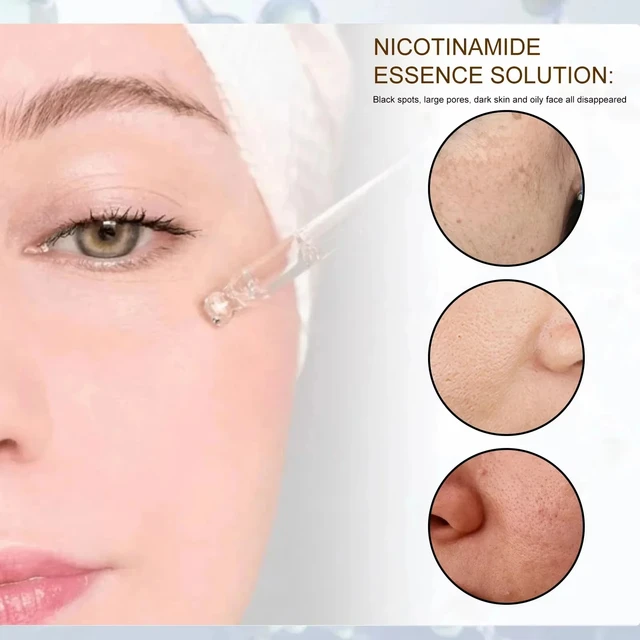 Remove Large Pores Serum Lactic Acid Facial Pore Shrinking Repairing Products Pore Minimizing Firming Smooth Korean Skin Care. 4