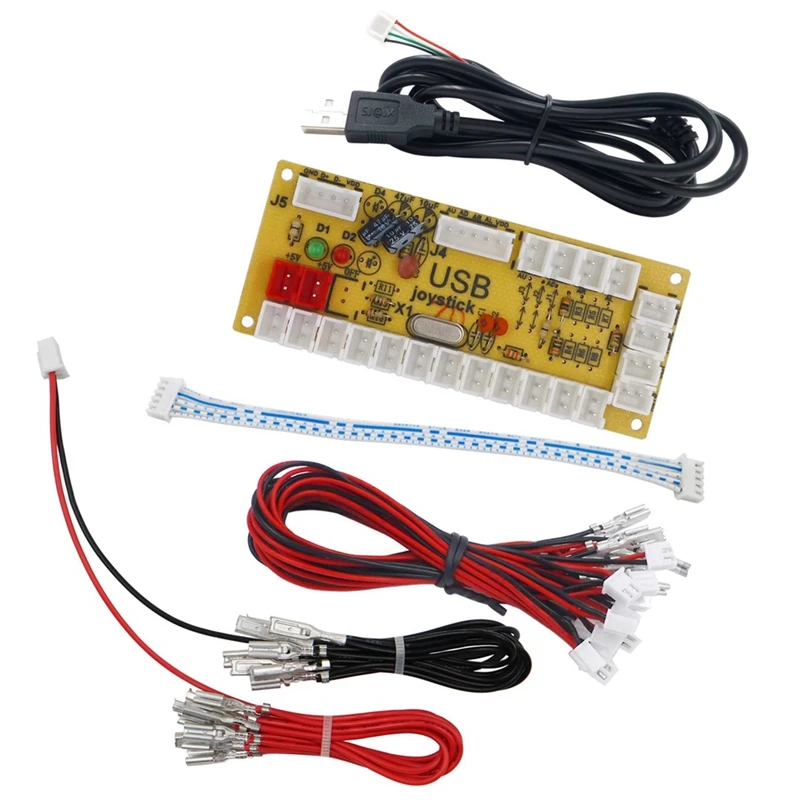 

USB-кодировщик для ПК с кнопкой управления джойстиком для Raspberry Pi, 5 В