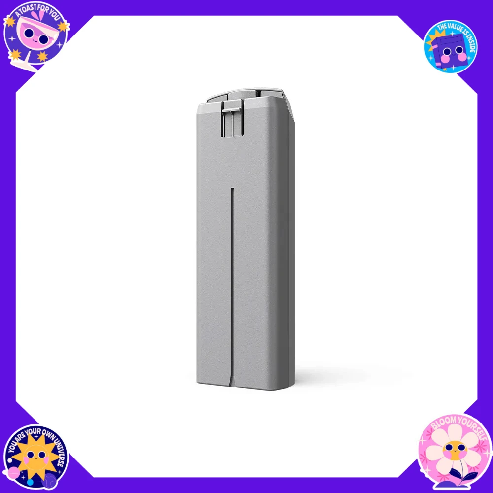 Batterie intelligente 2400mAh pour DJI Mini 2 SE 2SE 4K, insérée dans le compartiment d'un drone DJI Mini 2