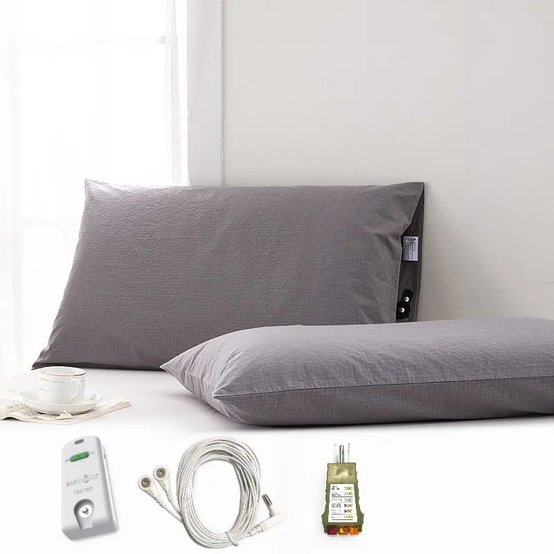EarthingPillowcase2pcsconductiveyardwithnaturecottonwith