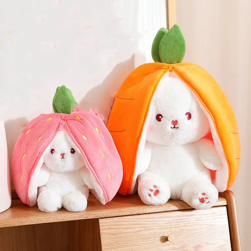 Easter Cute Bunny Plush Baby Toys Long Ears Rabbit Doll Soft Plush Toys Rabbit Stuffed Soft Toy Throw Pillow For Women Children 2