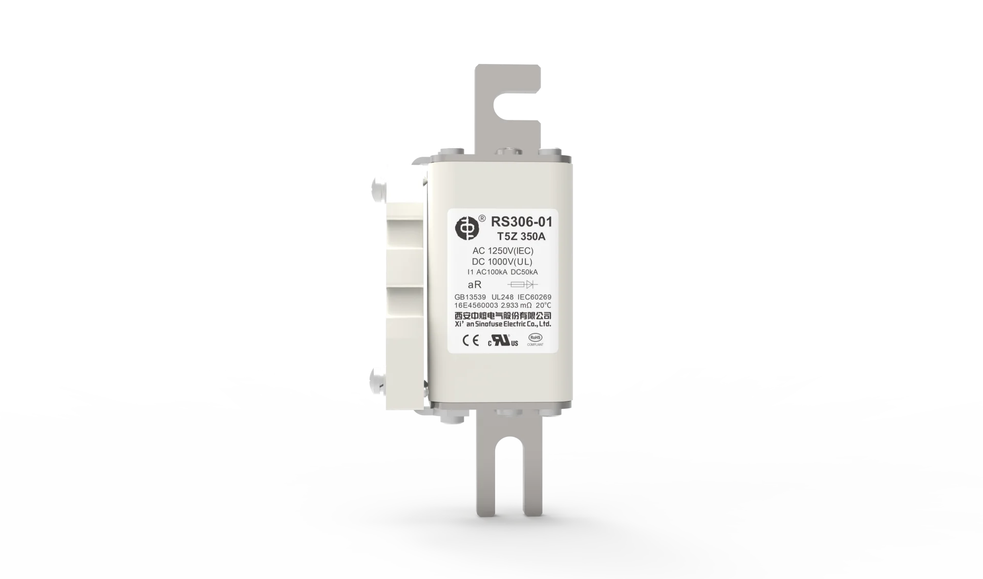 Sinofuse Aparafusadas Alta Velocidade Fusível Rs301-t5z350a1250v Rs306-t5z-350v