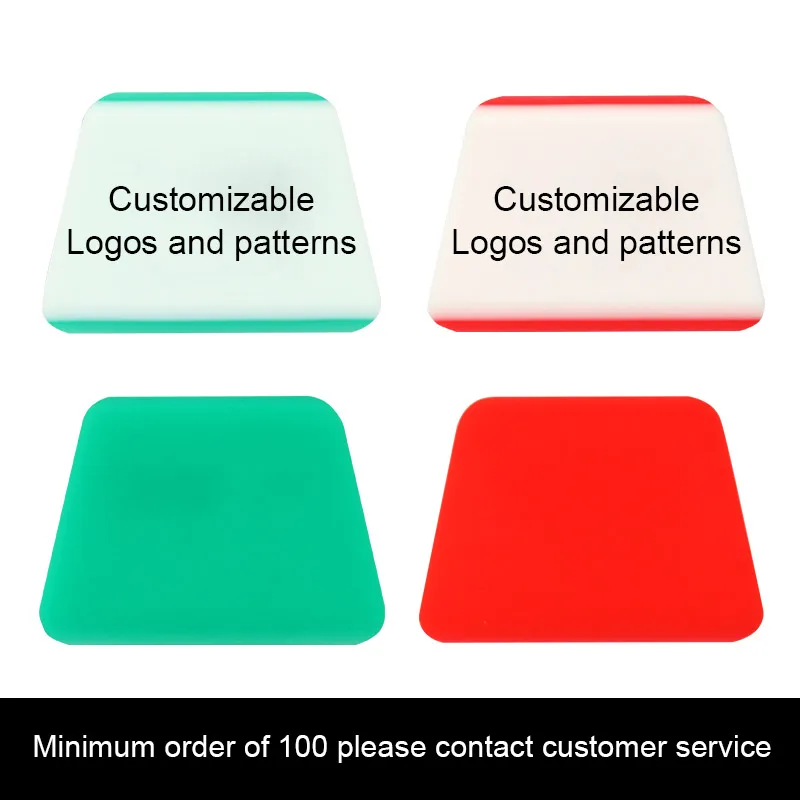 Car PPF Squeegee Anti-scratch TPU Coating Soft Scraper Film Vinyl Spatula Window Tinting Wrap Tools Glass Cleaning Water Wiper vinyl squeegee,window tinting squeegee,automotive film tools