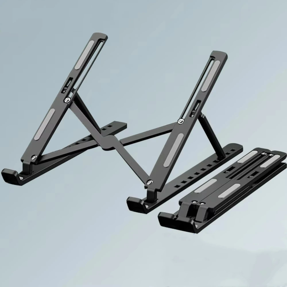 Laptop Stand Foldable Laptop Stand Adjustable Portable Notebook Bracket Support Base ABS Holder For Macbook Air Pro Accessories Convenient