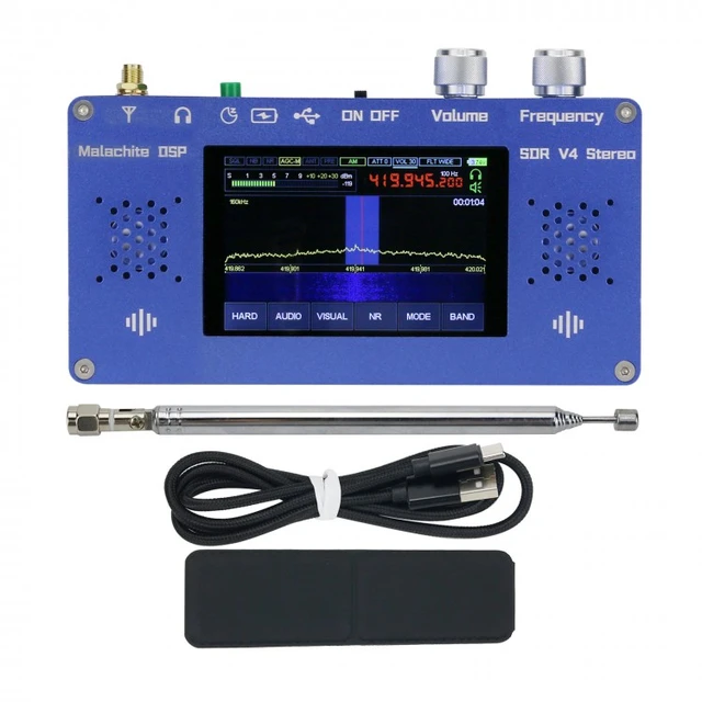 Malachite DSP SDR V4 1.10D Hardware Stereo Radio Receiver with