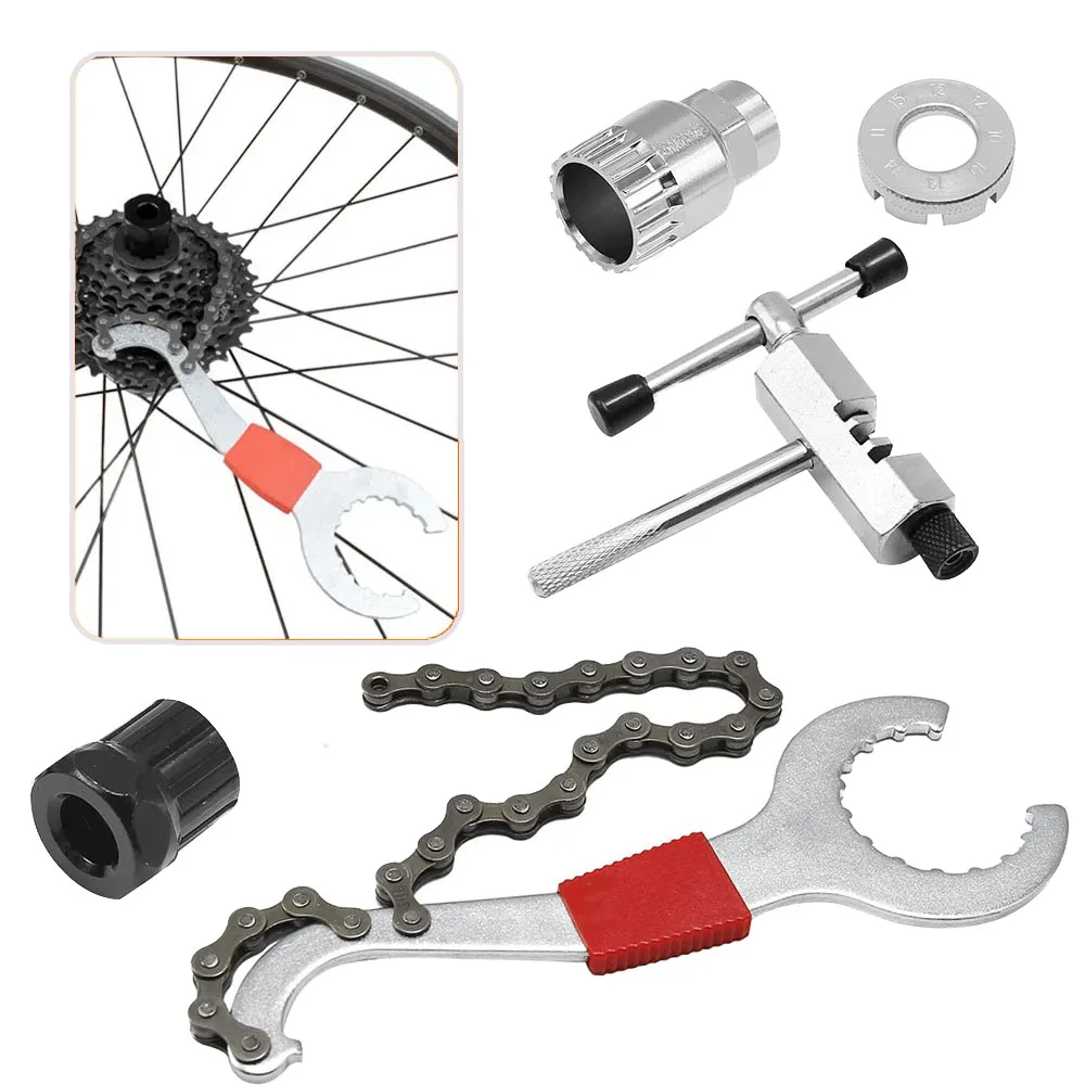 BicycleRepairToolKitsFreewheelRemovalChainBreakersCrankPullers