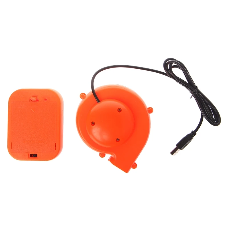 

Electric Mini Fan Air Blower For Inflatable Toy Costume Doll Battery Powered USB
