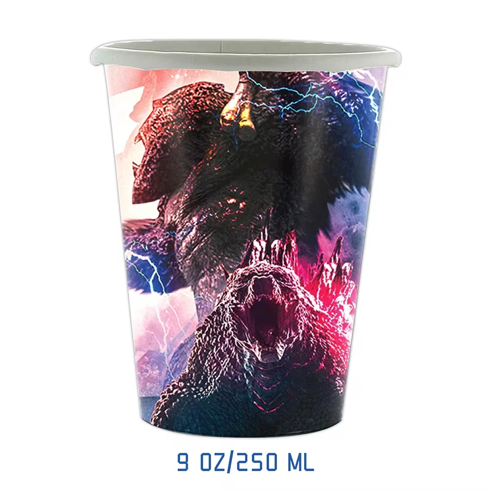 Monster King Theme Birthday Party Decoration Disposable Dinnerware Cup Plate Napkin Tablecloth 3D Balloon for Kids Christmas