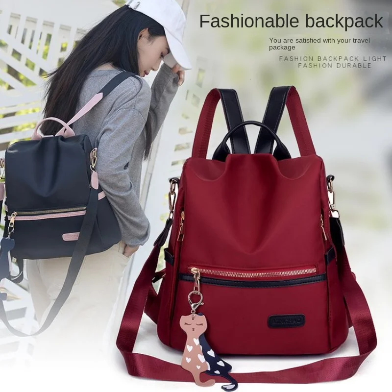 

Fashion Backpack Back Open Anti-Theft Security Bag For Daily Large Capacity Woman Shoulder Bag High Quality Schoolbags For Girls