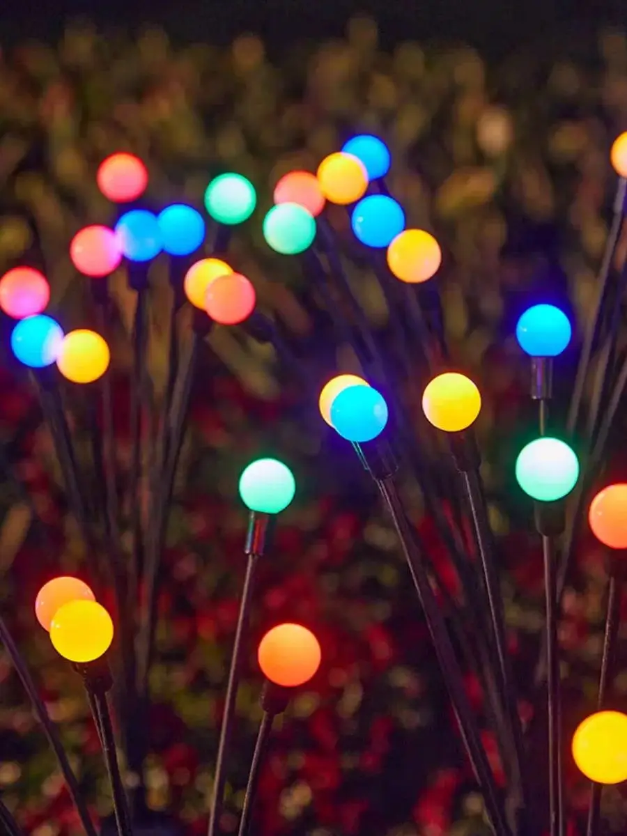 Солнечные Садовые Светильники, Уличные Подвесные Фонари, Устойчивые К Ветру, Водонепроницаемые, Декоративное Освещение Для Сада