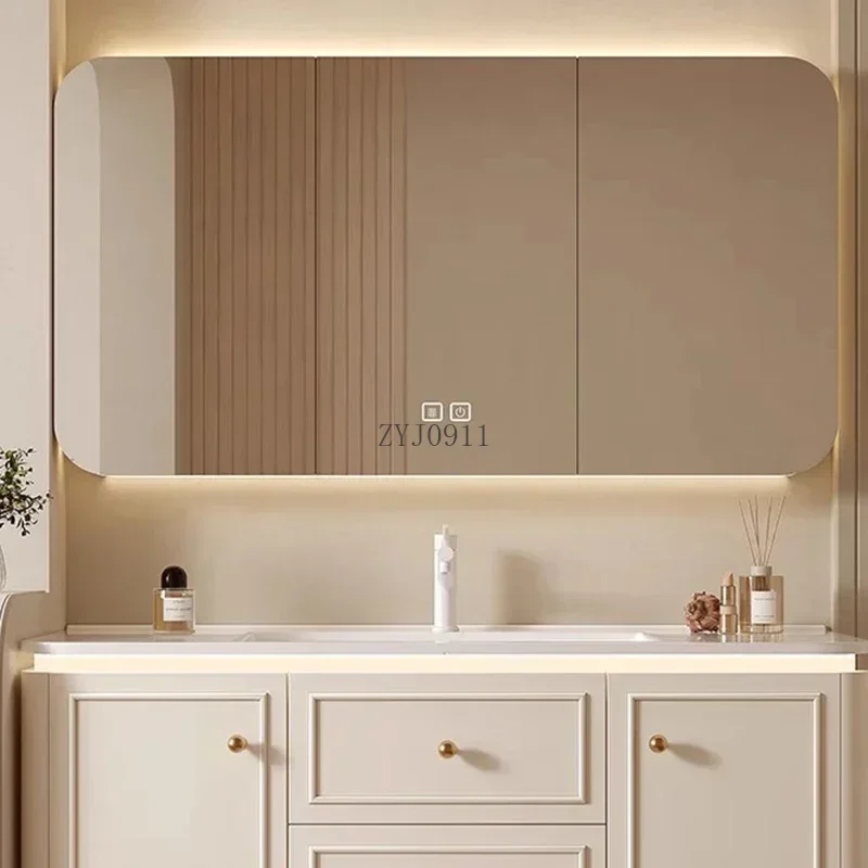 Multifunction Home Furniture Bathroom Sinks Mirrors Space Saving Cabinet Storage Column Closed Toilet Luxury Towel Multipurpose