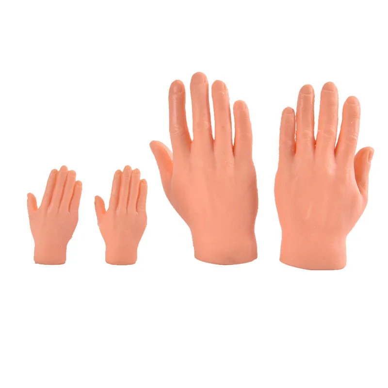 Cat Interactive Toys Mini Plastic Finger Gloves