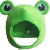 Cute Plush Frog Hat Cap for Halloween Costume Cosplay Party Men Women Girls Y2k 1