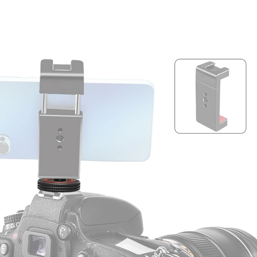 CAMOLO Supporto Per Cellulare Per Gopro Con Adattatore Per Slitta Flash