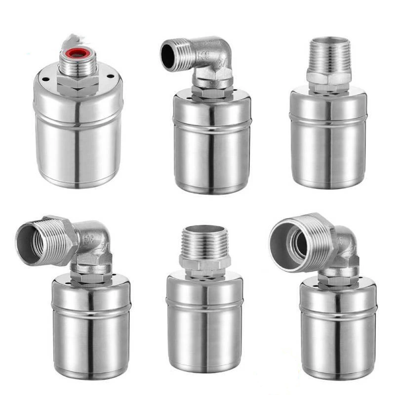 304 Stainless Steel Float Valve Automatic Water Level Controller Float Valve For Water Tower Tank Kitchen Faucet