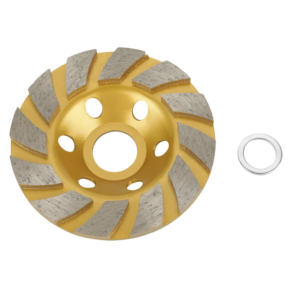 Grinding Disc Grinding Wheel 100mm*4.5mm Segment Grinding Wheel Disc 6 Holes For Marble Concrete Stone