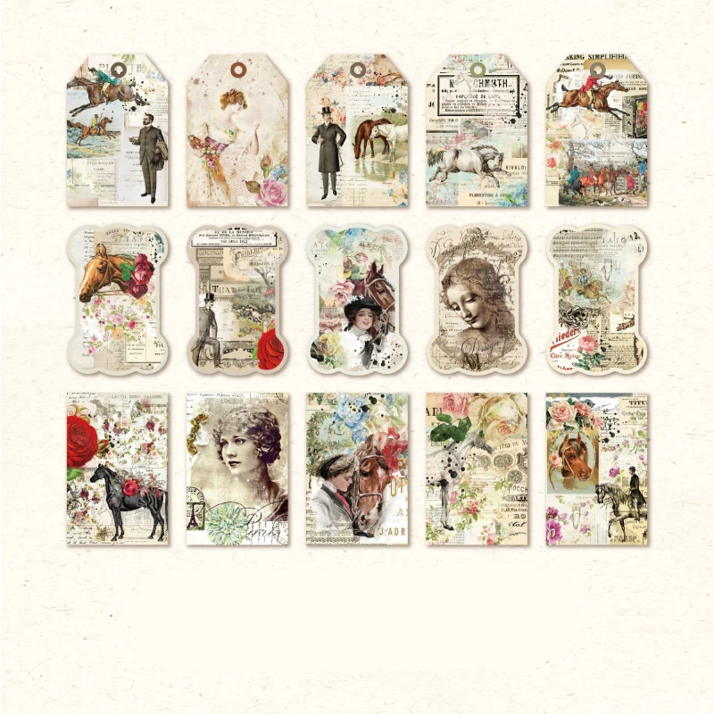 45pcs/pack Vintage Sticker Package Time Concert Series
