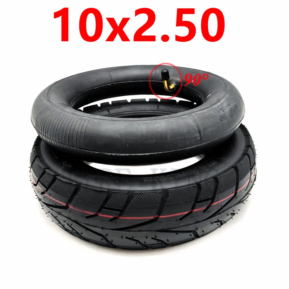 High Quality 10x2.50 Inner Outer Tyre 10 inch Pneumatic Tire for Electric Scooter Accessories