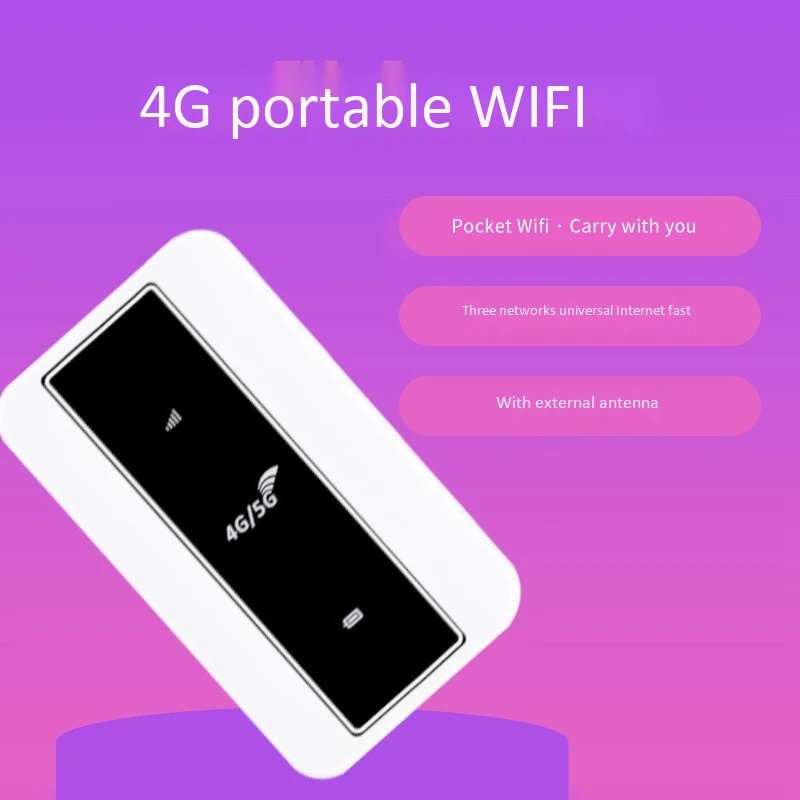 

4G-роутер MiFi поддерживает стандартную SIM-карту, 4G, Wi-Fi-роутер 150 Мбит/с, автомобильная Мобильная точка доступа Wi-Fi со слотом для Sim-карты