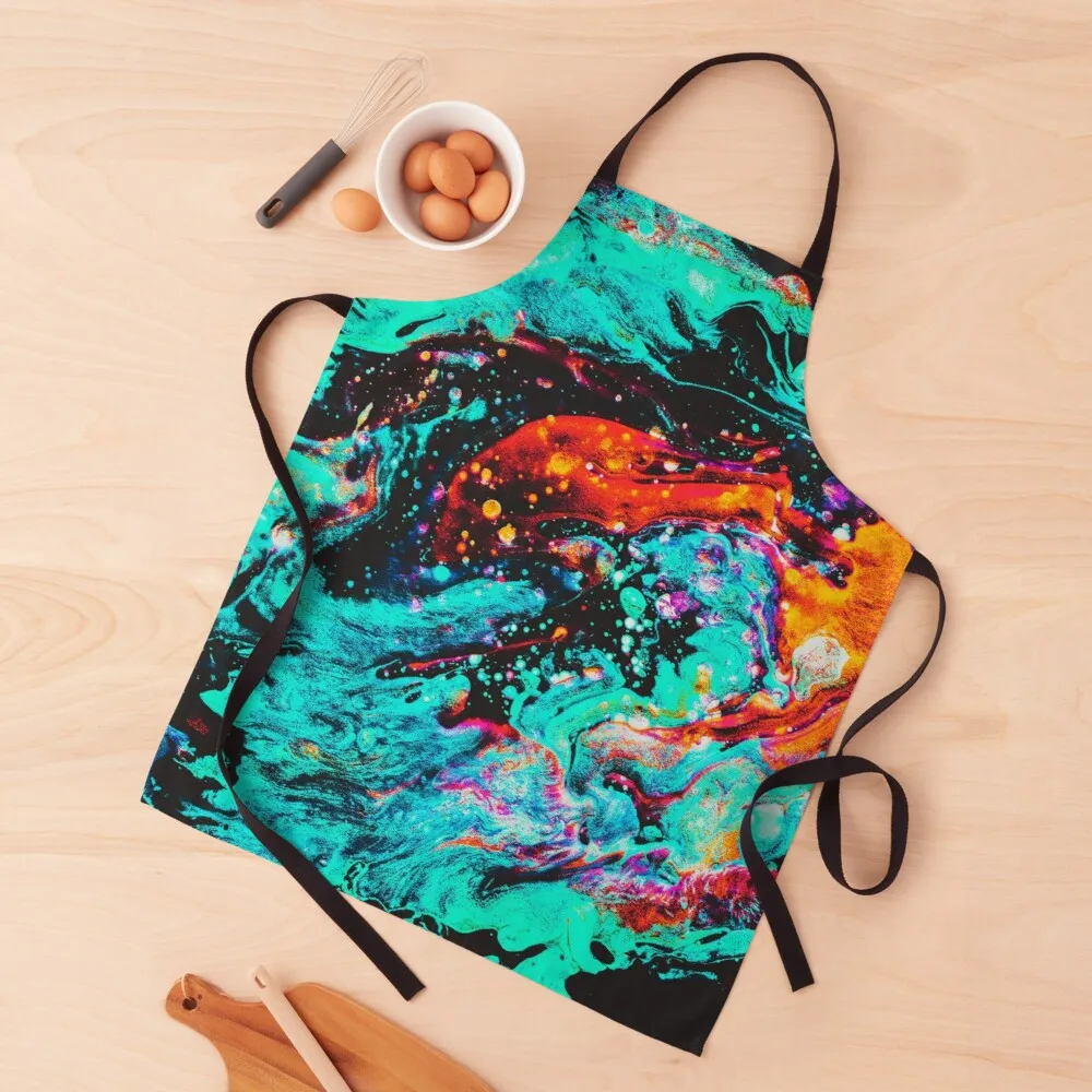 

Liquid Paint Apron kitchen apron women aprons kitchen