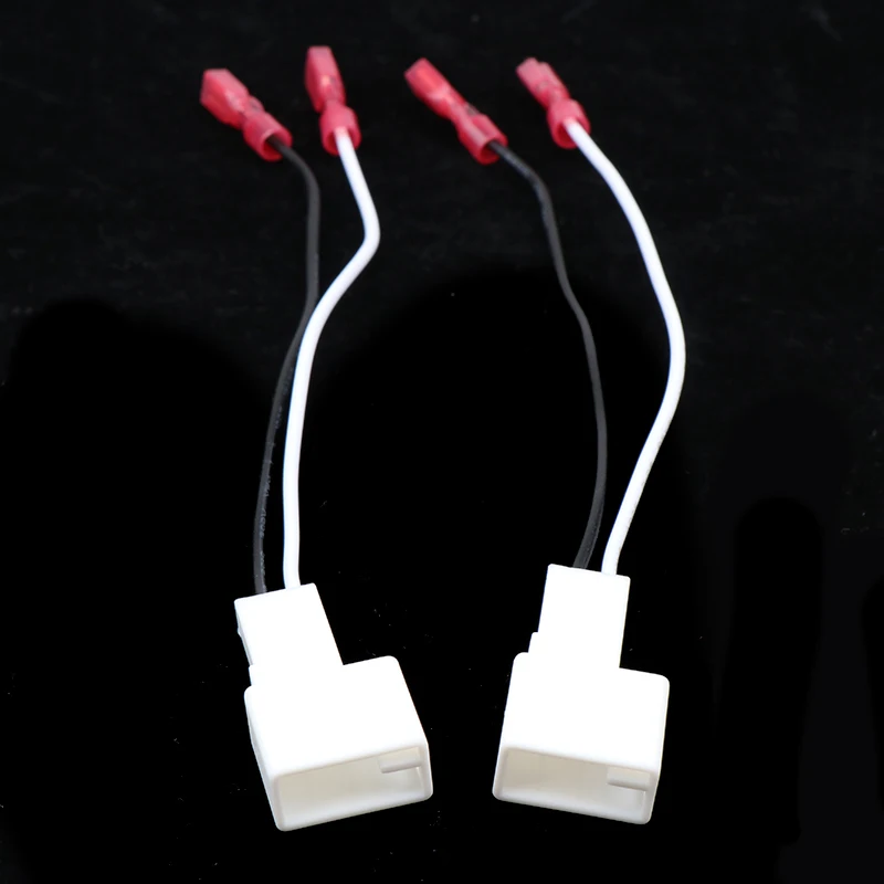 1Pair Car Tweeter Dash Front Speaker Wire Harness Adapter Cable Connector Wiring Cable For Lexus