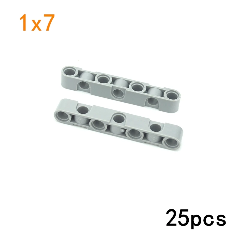 Enhanced Building Blocks Studless Liftarm Beam Set for DIY Crane Construction Projects