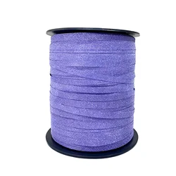 Vibrant Green Glitter Ribbon - Sparkling Ribbon for Gift Wrapping, Crafts, and Festive Decorations (Purple)