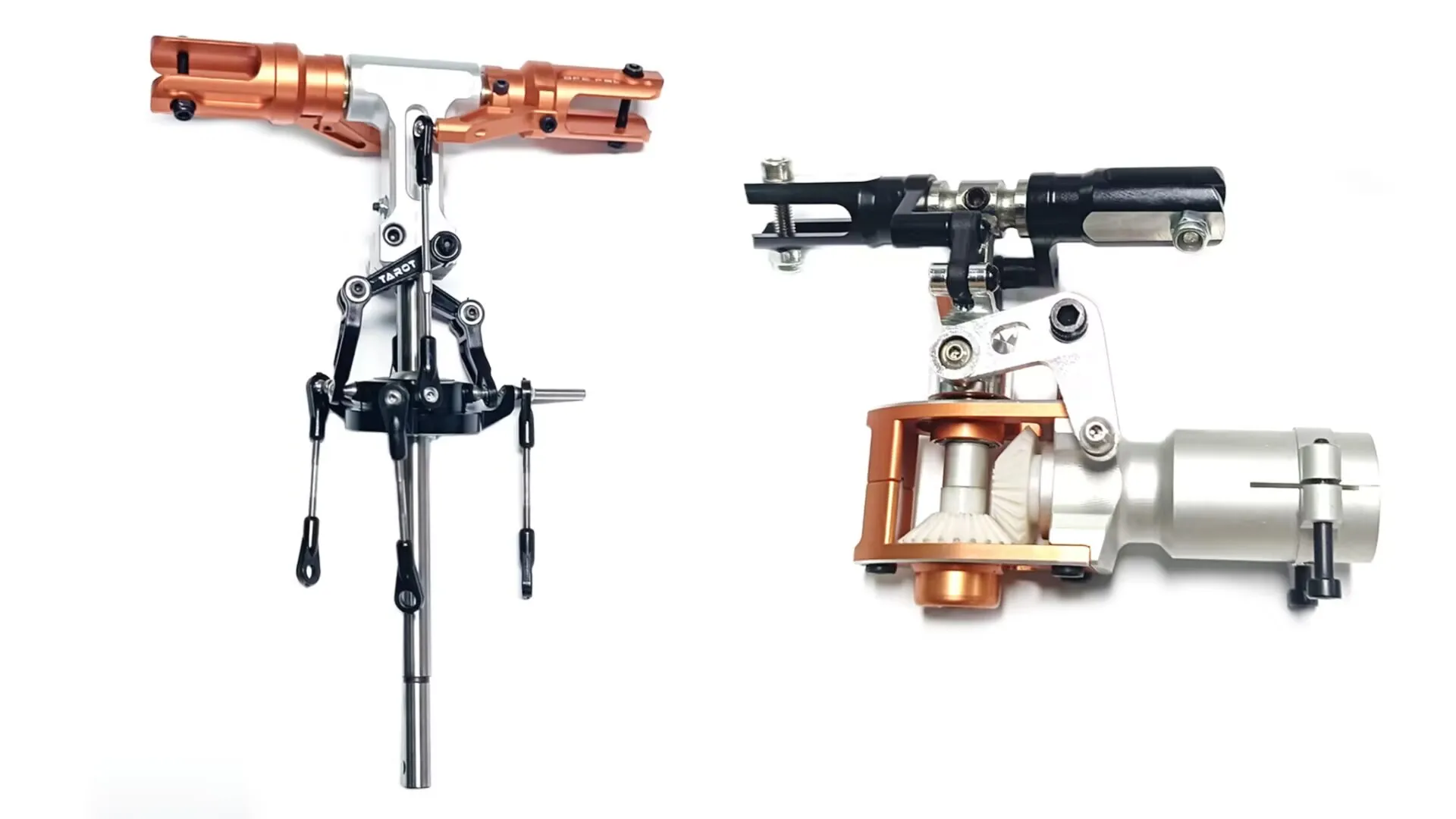 

Tarot RC 500 DFC Helicopter Flybarless Gold HEAD With Torque Tube Tail Set For Allign Trex Kit