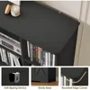 Bookshelf and Bookcase, Double Wide Bookshelfs with 4 Doors,  Kids Bookshelfs with Storage Large Open Bookshelf Kids Book Shelf 6