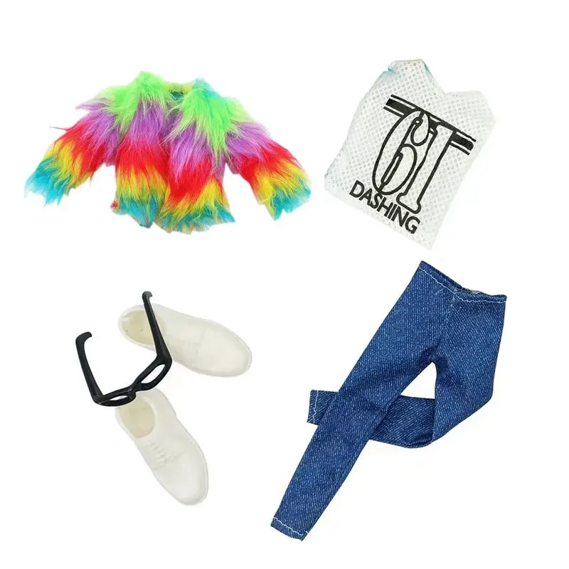 Kawaii Fashion Ken Doll Clothes Outfit Set - Kids Toys with Fast Shipping