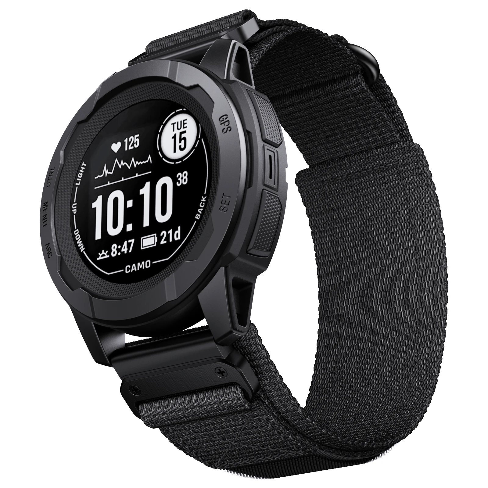 Nylon Watch Band Strap for Garmin Instinct and Fenix Series