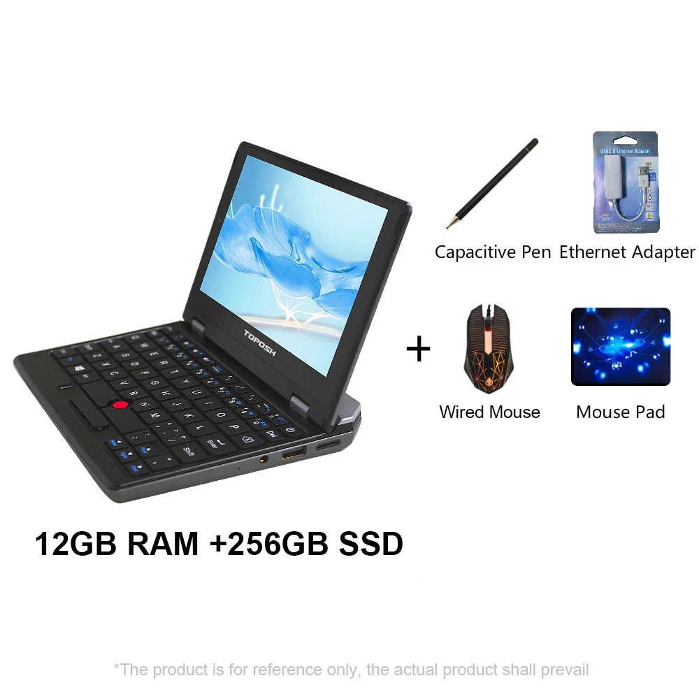 7 Inch Mini Portable J4105 Portable  Mini Pc Windows 11 Touch Screen -  Laptop 7 Inch - Aliexpress