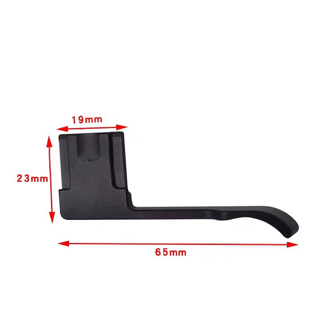 Aluminum Alloy Thumb Grip Hot Shoe Finger Handle Holder Bracket for RICOH GRIIIX GRIII GR3X GR3 Camera Protection Accessory Camera Accessories