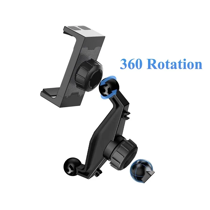 Upgrade Cellphone Holder Base With Dual 17mm Ball Head Adapter Rotation Car Phone Stand With 17mm Hole Fixed Phone Accessories