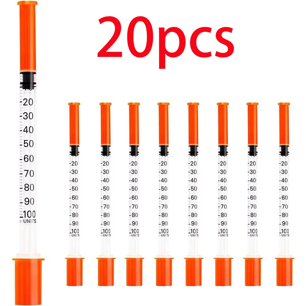 Bulk Pack of 1ml Plastic Syringes for Veterinary and Industrial Adhesive Use