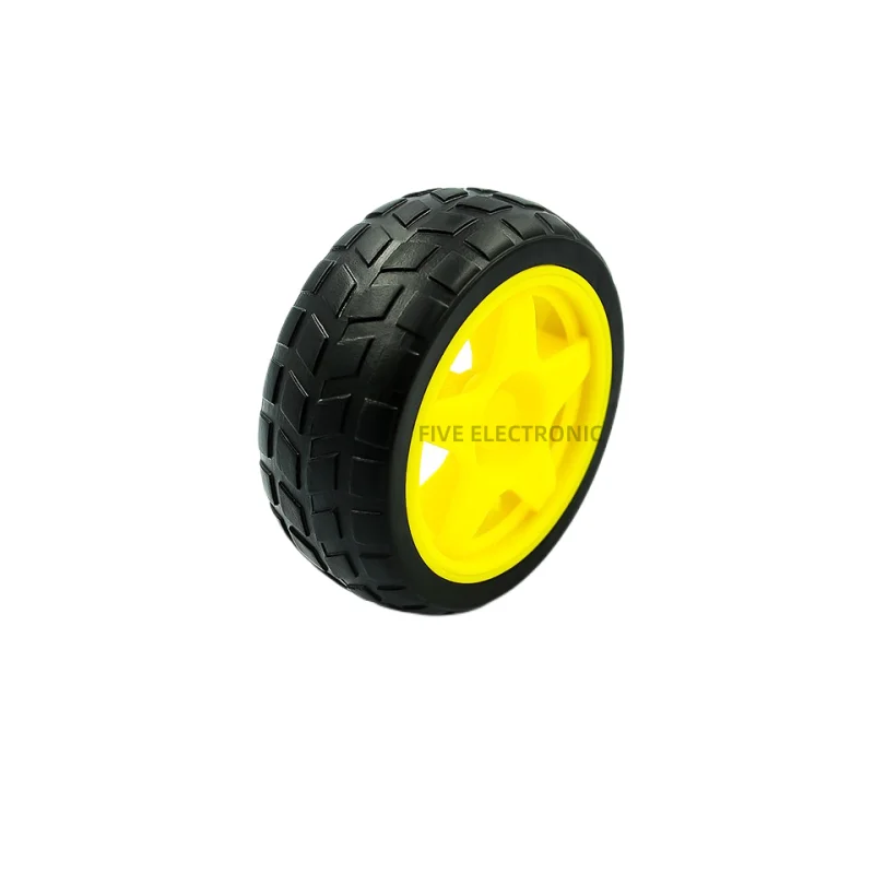 

Chassis/Robot Trolley Motor Wheels Tracking/Obstacle Avoidance Tire