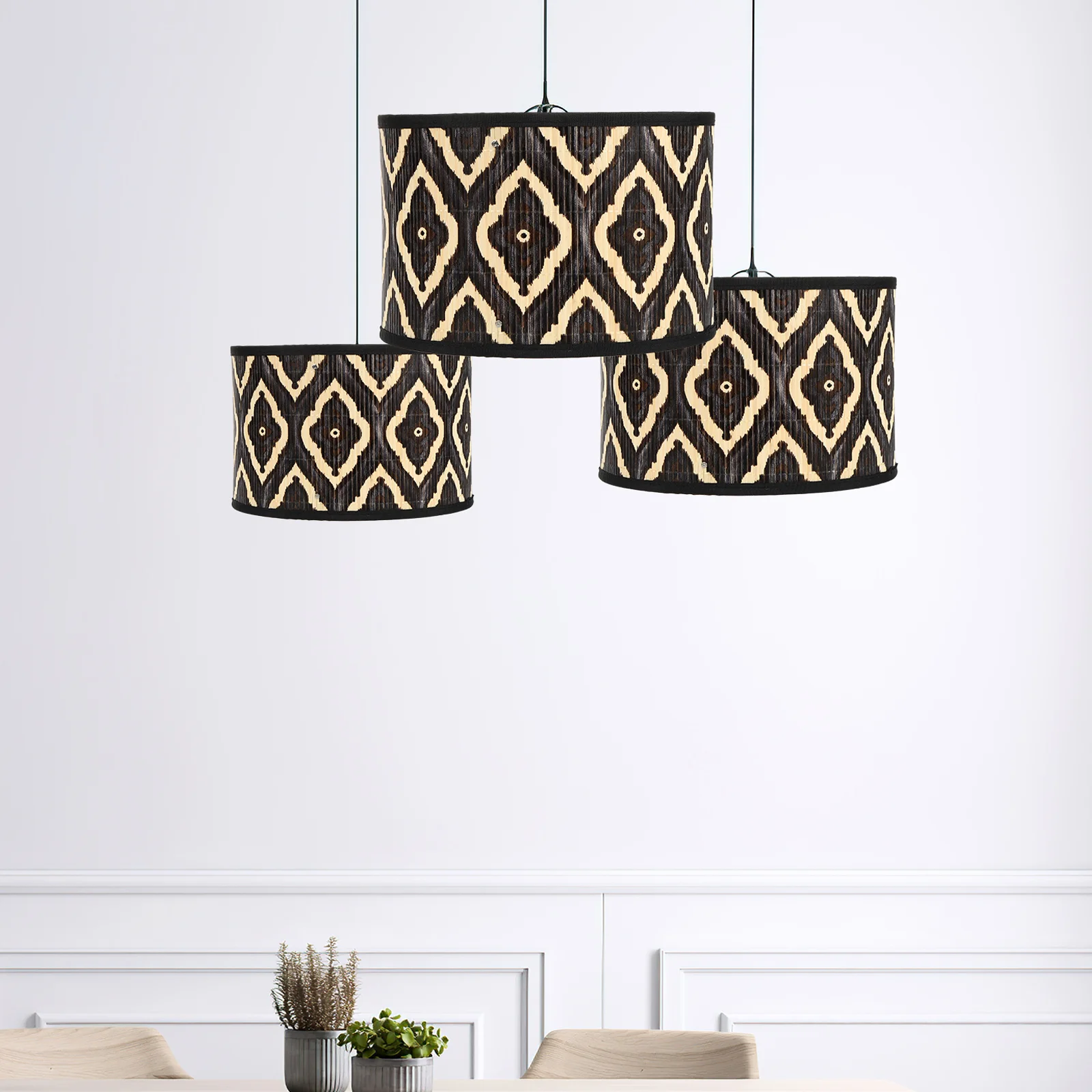 

Lamp Shade Lampshades Screens for Standing Replacement Cloth Wall Lights Woven Bohemian