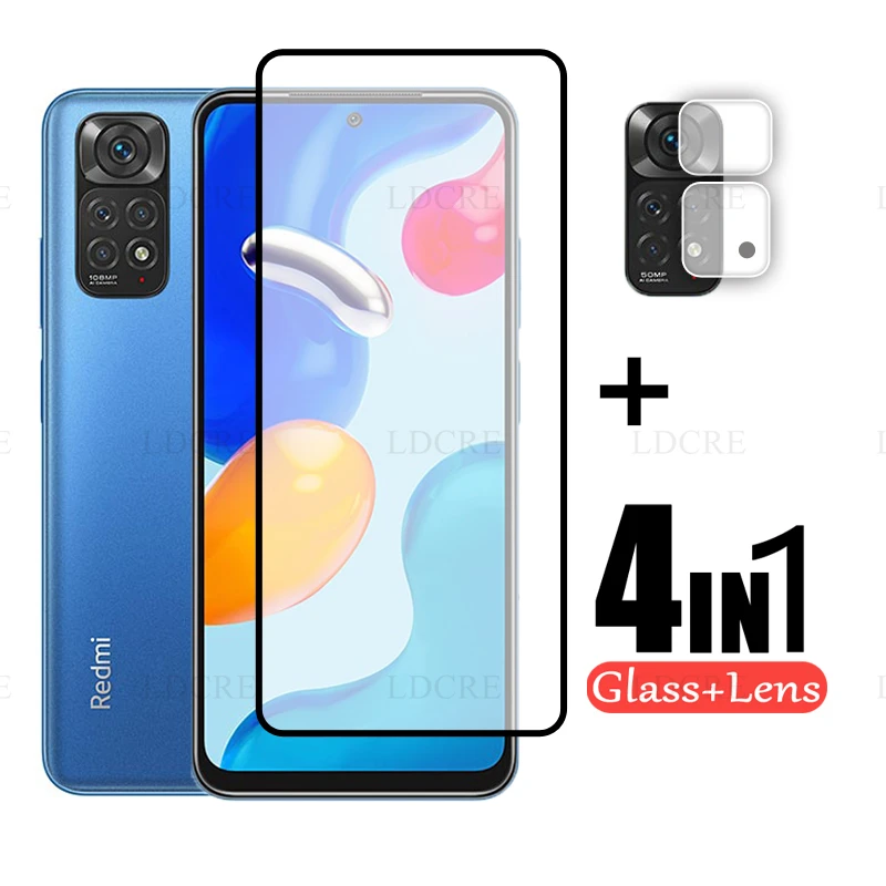 mobile phone screen protector Che Phủ Toàn Bộ Kính Cường Lực Cho Xiaomi Redmi Note 11S Kính Cường Lực Glass Cho Xiaomi Redmi Note 11 Ống Kính Máy Ảnh Cho redmi Note 11 Pro 5G mobile screen protector