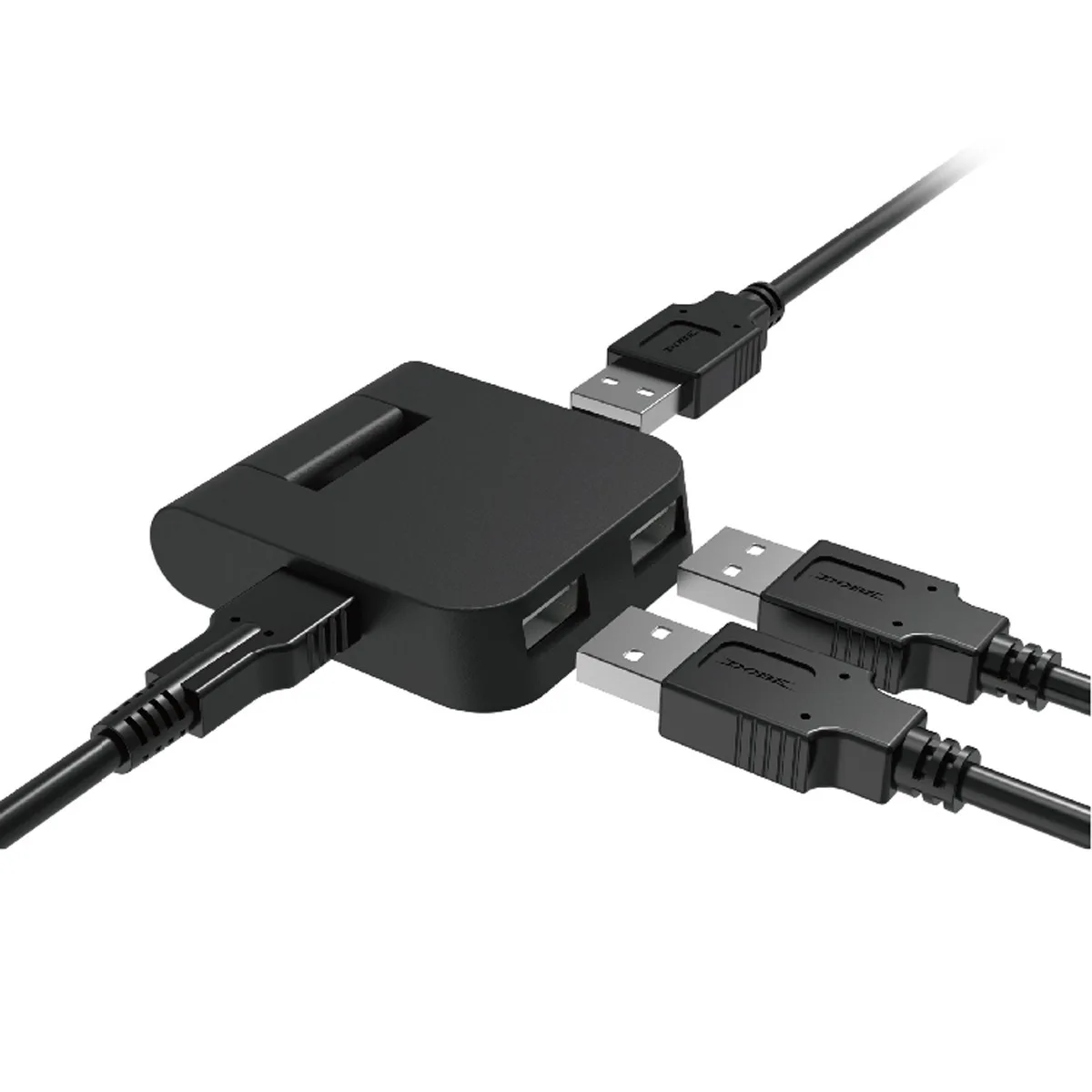 Nintendo 스위치 라이트 충전 스탠드(허브 2-in-1 충전 스테이션 스위치 충전 베이스 포함 USB 접이식 충전 도크 3개 포함)
